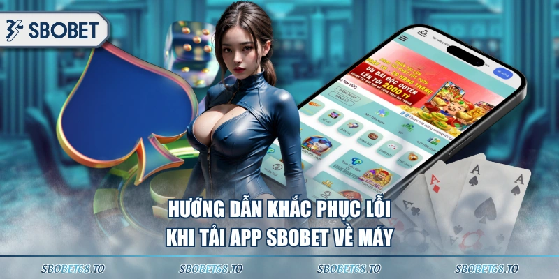 Hướng dẫn khắc phục lỗi khi tải app SBOBET về máy