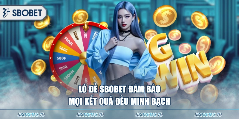 Lô đề SBOBET đảm bảo mọi kết quả đều minh bạch